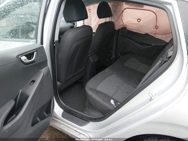 KMHC65LC5JU059744 Hyundai Ioniq Hybrid Blue