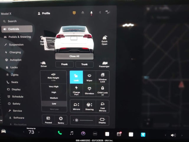 Aukcja sprzedaży 2025 Tesla Model X Plaid, vin: 7SAXCBE6XSF469957, numer aukcji: 44603282