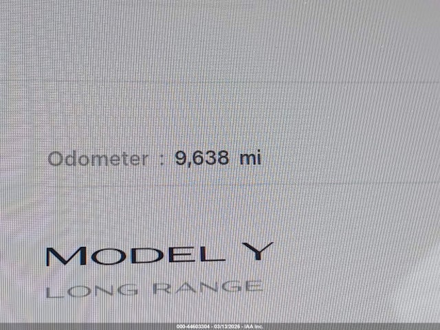 Продаж на аукціоні авто 2025 Tesla Model Y Long Range Dual Motor Rear-wheel Drive, vin: 7SAYGDED8SA361871, номер лоту: 44603304
