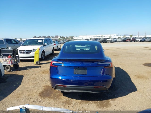 44603314 :رقم المزاد ، 5YJ3E1EA3TF118944 vin ، 2026 Tesla Model 3 Premium Rear-wheel Drive/standard Rear-wheel Drive مزاد بيع