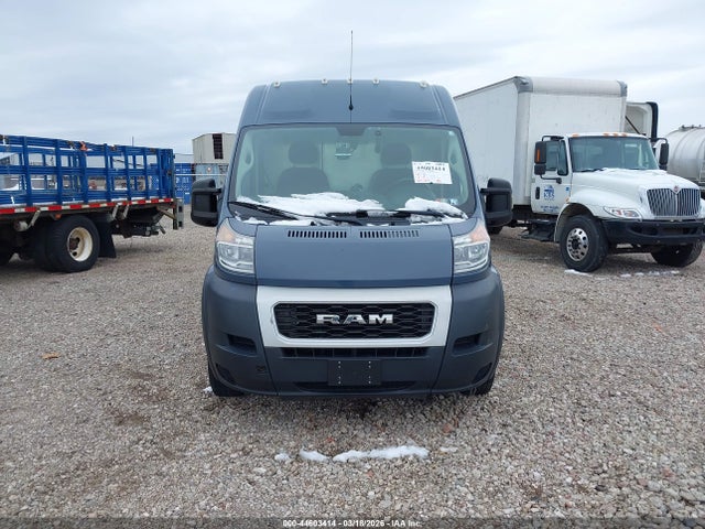 2020 Ram Promaster 3500 Cargo Van High Roof 159 Wb Ext მანქანა იყიდება აუქციონზე, vin: 3C6URVJG7LE107002, აუქციონის ნომერი: 44603414