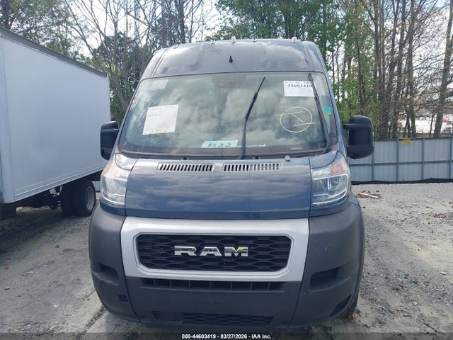 44603419 :رقم المزاد ، 3C6MRVJG3ME549650 vin ، 2021 Ram Promaster 3500 Cargo Van High Roof 159 Wb Ext مزاد بيع
