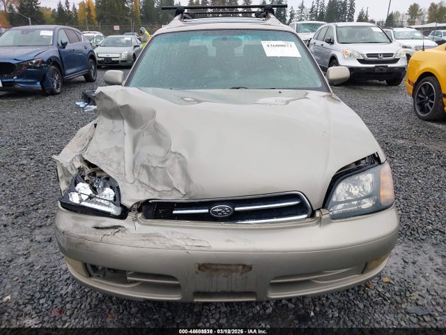 Продаж на аукціоні авто 2000 Subaru Legacy Gt, vin: 4S3BH6458Y6306883, номер лоту: 44603530
