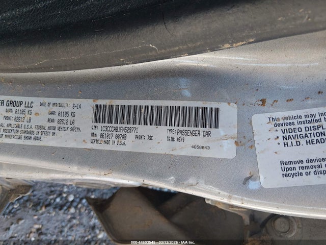 2015 CHRYSLER 200 1C3CCCAB1FN529771 Photo 8