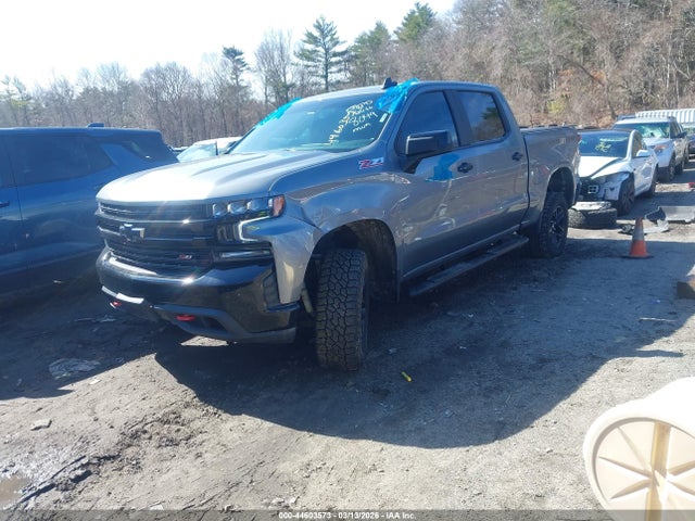 44603573 :رقم المزاد ، 3GCPYFED4MG444750 vin ، 2021 Chevrolet Silverado 1500 4wd  Short Bed Lt Trail Boss مزاد بيع