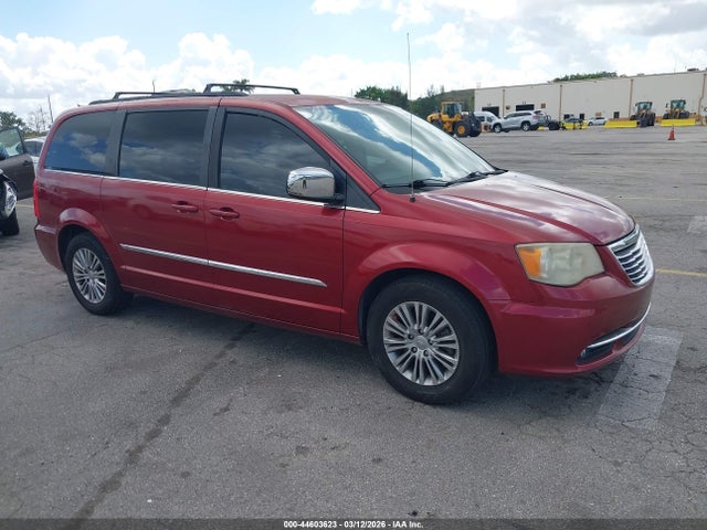 Продажа на аукционе авто 2013 Chrysler Town & Country Touring-l, vin: 2C4RC1CG7DR585264, номер лота: 44603623