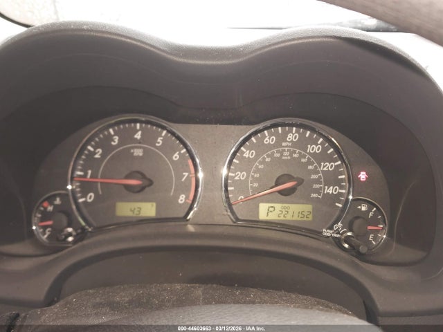 44603663 :رقم المزاد ، 2T1BU4EE1BC697616 vin ، 2011 Toyota Corolla S مزاد بيع
