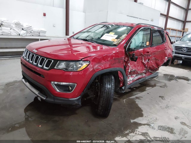 44603687 :رقم المزاد ، 3C4NJDCB9MT527860 vin ، 2021 Jeep Compass Limited 4x4 مزاد بيع
