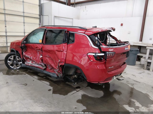 44603687 :رقم المزاد ، 3C4NJDCB9MT527860 vin ، 2021 Jeep Compass Limited 4x4 مزاد بيع