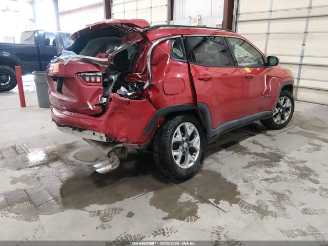 44603687 :رقم المزاد ، 3C4NJDCB9MT527860 vin ، 2021 Jeep Compass Limited 4x4 مزاد بيع