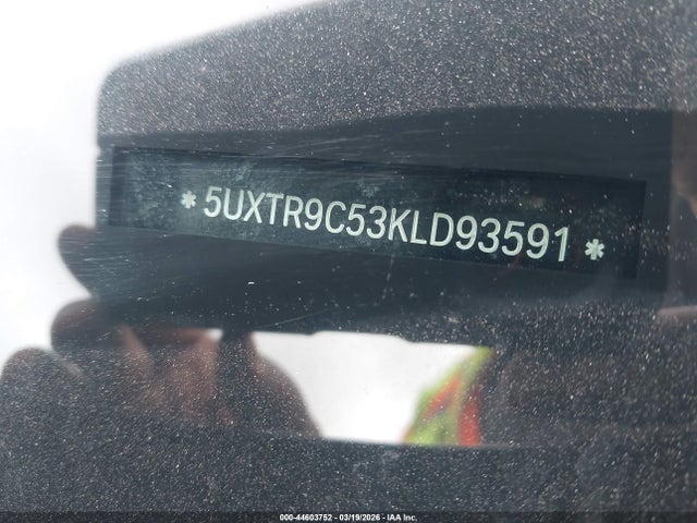 Продаж на аукціоні авто 2019 Bmw X3 Xdrive30i, vin: 5UXTR9C53KLD93591, номер лоту: 44603752