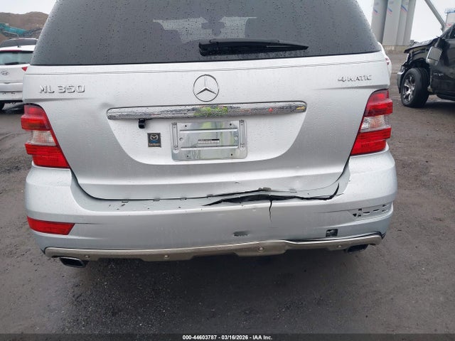 Aukcja sprzedaży 2009 Mercedes-benz Ml 350 4matic, vin: 4JGBB86E19A474983, numer aukcji: 44603787