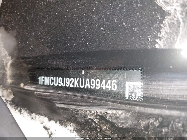 Aukcja sprzedaży 2019 Ford Escape Titanium, vin: 1FMCU9J92KUA99446, numer aukcji: 44603859