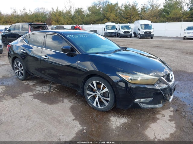 2016 Nissan Maxima 3.5 S მანქანა იყიდება აუქციონზე, vin: 1N4AA6AP9GC416630, აუქციონის ნომერი: 44603931