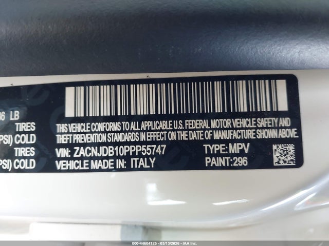 2023 JEEP RENEGADE ZACNJDB10PPP55747 Photo 8