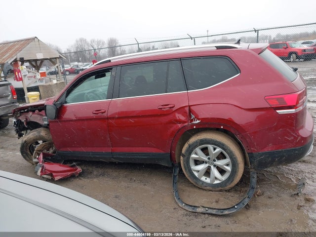 2019 Volkswagen Atlas 3.6l V6 S მანქანა იყიდება აუქციონზე, vin: 1V2GR2CA7KC544483, აუქციონის ნომერი: 44604199