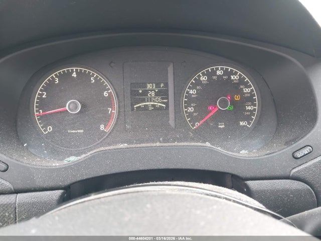 44604201 :رقم المزاد ، 3VWDZ7AJ1BM397710 vin ، 2011 Volkswagen Jetta 2.5l Se مزاد بيع