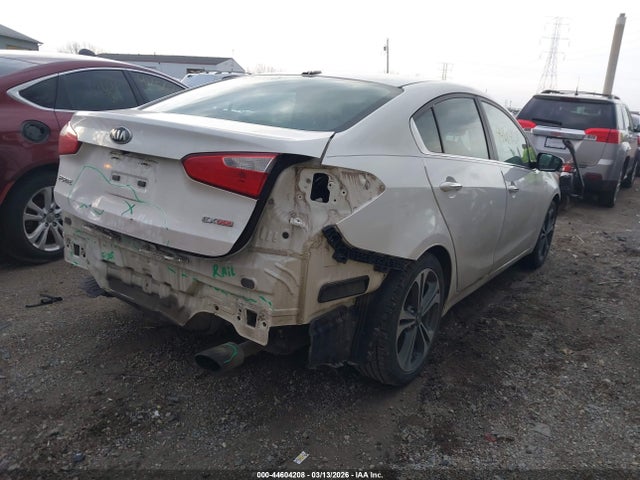 2016 Kia Forte Ex მანქანა იყიდება აუქციონზე, vin: KNAFX4A84G5481544, აუქციონის ნომერი: 44604208