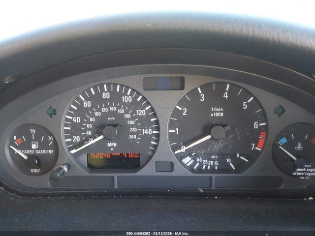 1997 Bmw 328ic მანქანა იყიდება აუქციონზე, vin: WBABK7325VET63412, აუქციონის ნომერი: 44604302