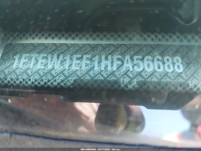 44604408 :رقم المزاد ، 1FTEW1EF1HFA56688 vin ، 2017 Ford F-150 Lariat مزاد بيع
