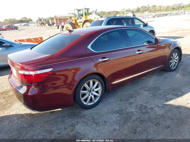 Aukcja sprzedaży 2008 Lexus Ls 460, vin: JTHBL46F485074229, numer aukcji: 44604542