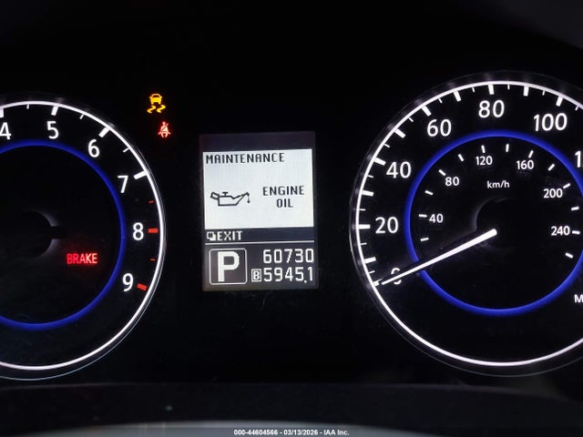 Aukcja sprzedaży 2011 Infiniti G37 Limited Edition, vin: JN1CV6FEXBM950272, numer aukcji: 44604566