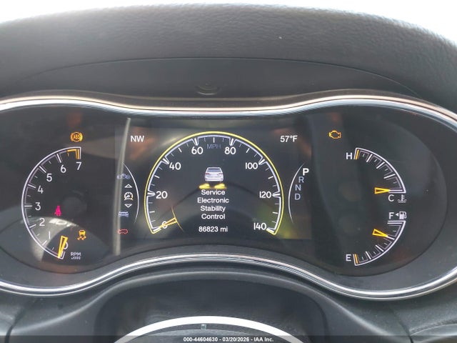 44604630 :رقم المزاد ، 1C4RJFBGXLC374457 vin ، 2020 Jeep Grand Cherokee Limited 4x4 مزاد بيع