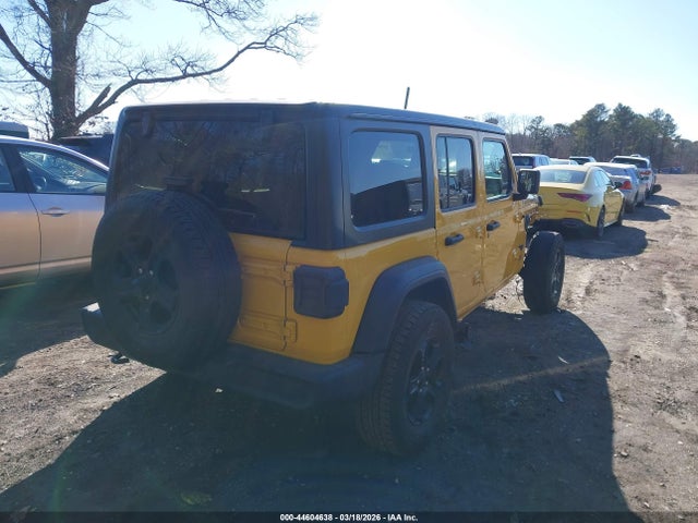 2020 Jeep Wrangler Unlimited Sport S 4x4 მანქანა იყიდება აუქციონზე, vin: 1C4HJXDN8LW194244, აუქციონის ნომერი: 44604638