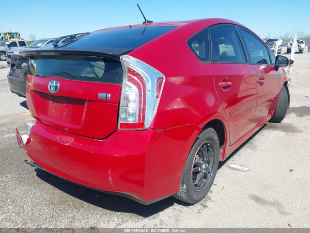 2012 Toyota Prius Four მანქანა იყიდება აუქციონზე, vin: JTDKN3DU8C1561697, აუქციონის ნომერი: 44604640