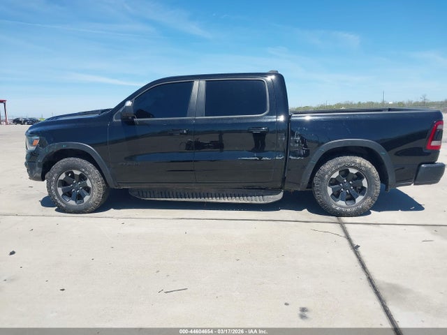 44604654 :رقم المزاد ، 1C6SRFLT1KN559500 vin ، 2019 Ram 1500 Rebel  4x4 5'7 Box مزاد بيع