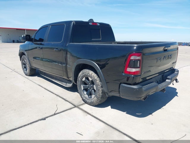 44604654 :رقم المزاد ، 1C6SRFLT1KN559500 vin ، 2019 Ram 1500 Rebel  4x4 5'7 Box مزاد بيع