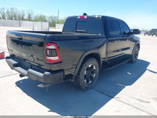 44604654 :رقم المزاد ، 1C6SRFLT1KN559500 vin ، 2019 Ram 1500 Rebel  4x4 5'7 Box مزاد بيع