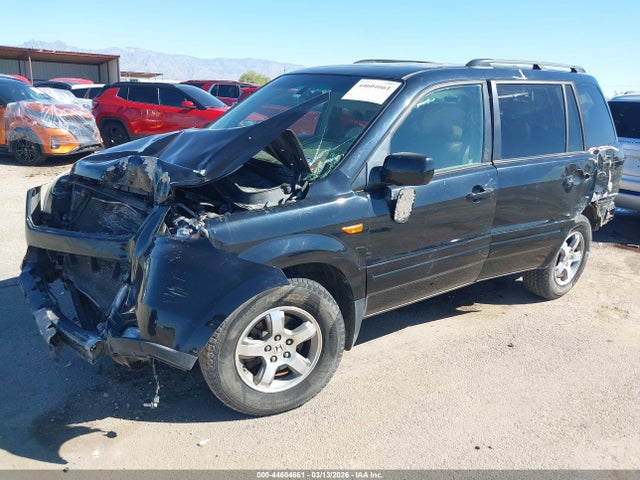 44604661 :رقم المزاد ، 2HKYF18516H555347 vin ، 2006 Honda Pilot Ex-l مزاد بيع