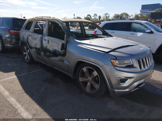 Продажа на аукционе авто 2015 Jeep Grand Cherokee Overland, vin: 1C4RJFCG4FC911486, номер лота: 44604662