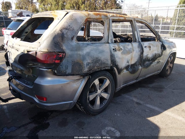 Продажа на аукционе авто 2015 Jeep Grand Cherokee Overland, vin: 1C4RJFCG4FC911486, номер лота: 44604662