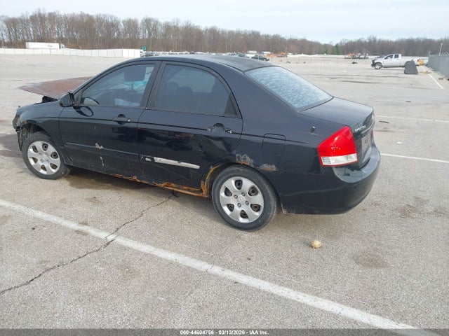 2009 Kia Spectra Lx მანქანა იყიდება აუქციონზე, vin: KNAFE221595632700, აუქციონის ნომერი: 44604756