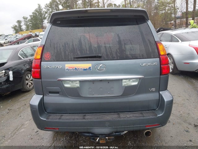2007 Lexus Gx 470 მანქანა იყიდება აუქციონზე, vin: JTJBT20X570129304, აუქციონის ნომერი: 44604781