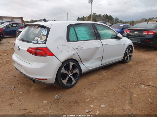 Aukcja sprzedaży 2017 Volkswagen Golf Gti Autobahn 4-door/s 4-door/se 4-door/sport 4-door, vin: 3VW4T7AU6HM067887, numer aukcji: 44604819