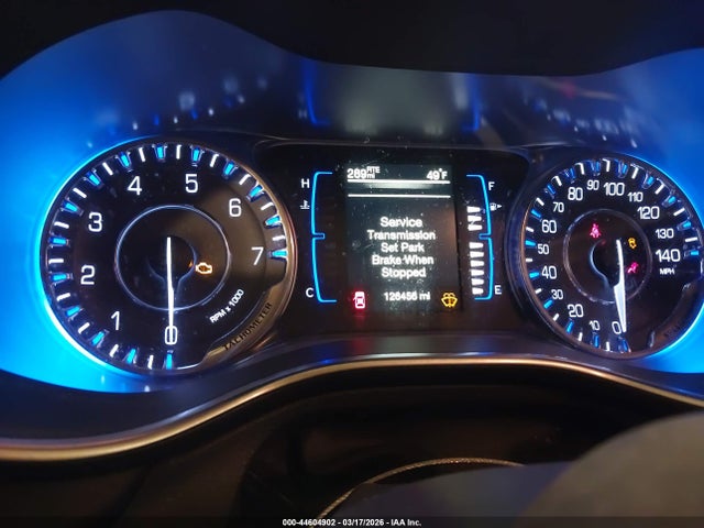 2017 Chrysler 200 Limited Platinum მანქანა იყიდება აუქციონზე, vin: 1C3CCCAB0HN510986, აუქციონის ნომერი: 44604902