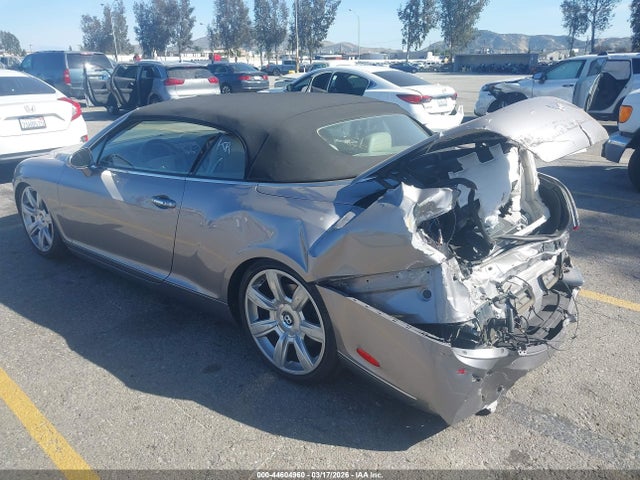 Продажа на аукционе авто 2007 Bentley Continental Gtc, vin: SCBDR33WX7C046651, номер лота: 44604960