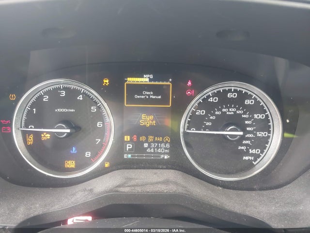 44605014 :رقم المزاد ، JF2SKAXC0LH420146 vin ، 2020 Subaru Forester Touring مزاد بيع