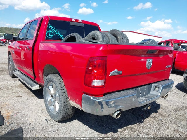 44605031 :رقم المزاد ، 3C6RR7LT9GG207768 vin ، 2016 Ram 1500 Big Horn مزاد بيع