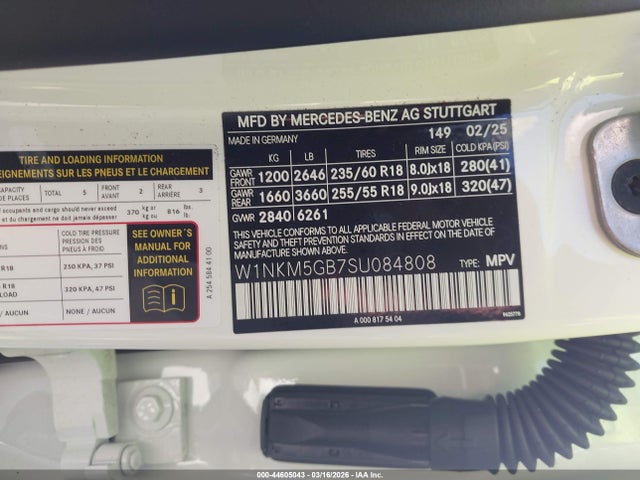 W1NKM5GB7SU084808 Mercedes-Benz Glc 350e 4matic