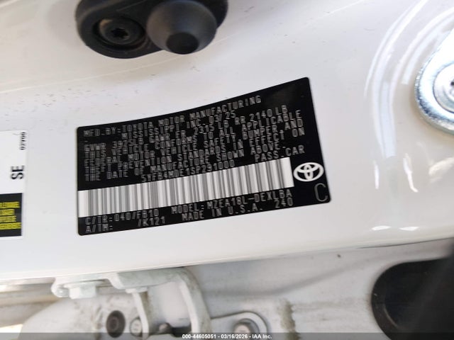 44605051 :رقم المزاد ، 5YFB4MDE1SP291000 vin ، 2025 Toyota Corolla Le مزاد بيع