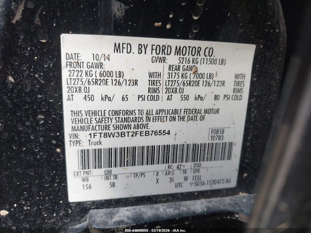 2015 FORD F-350 1FT8W3BT2FEB76554 Photo 8