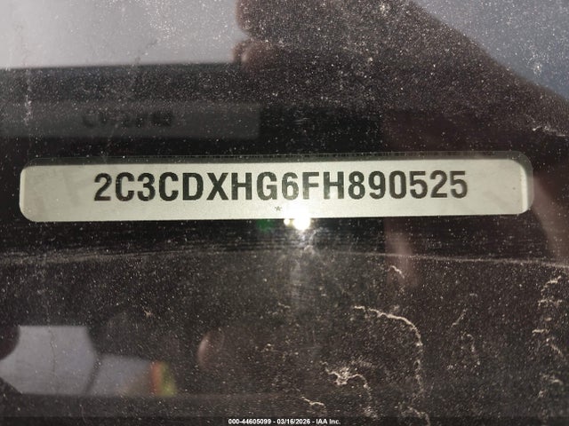 Aukcja sprzedaży 2015 Dodge Charger Sxt, vin: 2C3CDXHG6FH890525, numer aukcji: 44605099