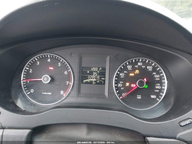 44605186 :رقم المزاد ، 3VWDP7AJ3CM341839 vin ، 2012 Volkswagen Jetta 2.5l Se مزاد بيع