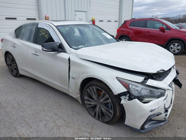 2018 Infiniti Q50 3.0t Sport მანქანა იყიდება აუქციონზე, vin: JN1EV7AP4JM366214, აუქციონის ნომერი: 44605212