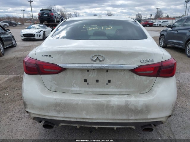 2018 Infiniti Q50 3.0t Sport მანქანა იყიდება აუქციონზე, vin: JN1EV7AP4JM366214, აუქციონის ნომერი: 44605212