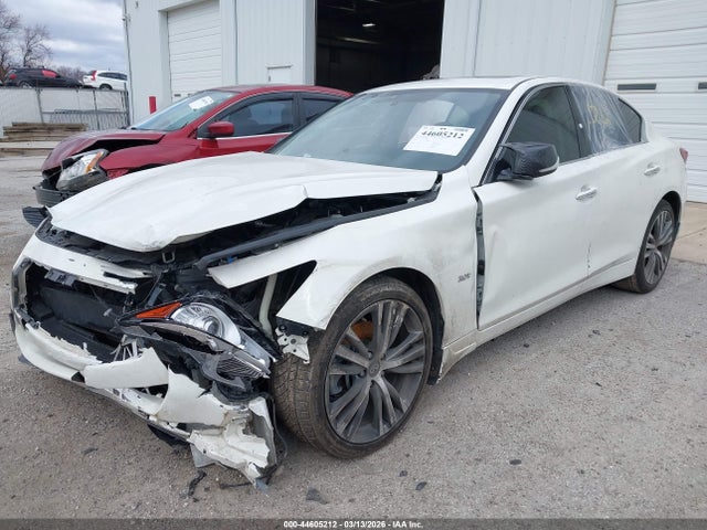 2018 Infiniti Q50 3.0t Sport მანქანა იყიდება აუქციონზე, vin: JN1EV7AP4JM366214, აუქციონის ნომერი: 44605212